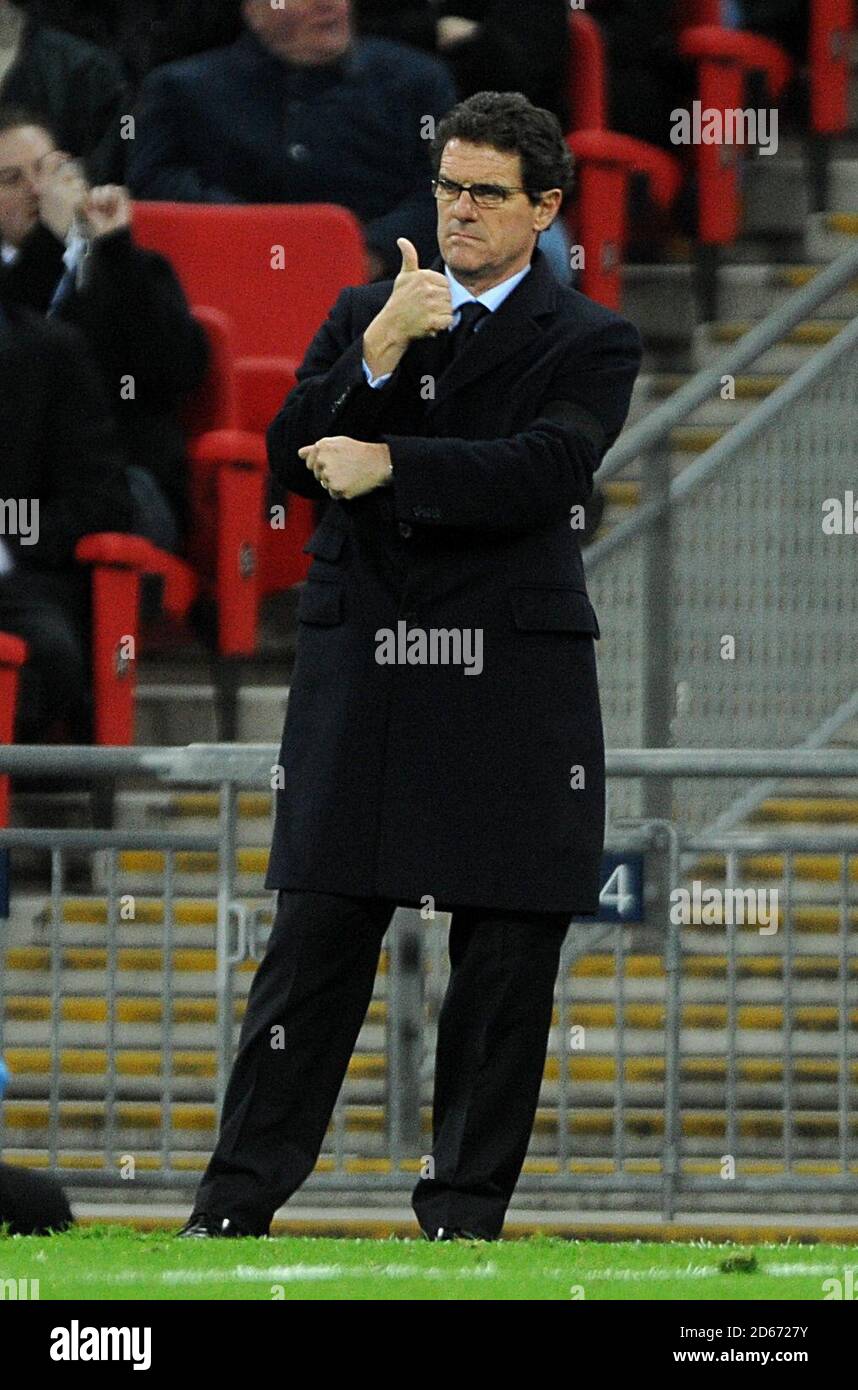 Fabio Capello, responsable Angleterre Banque D'Images