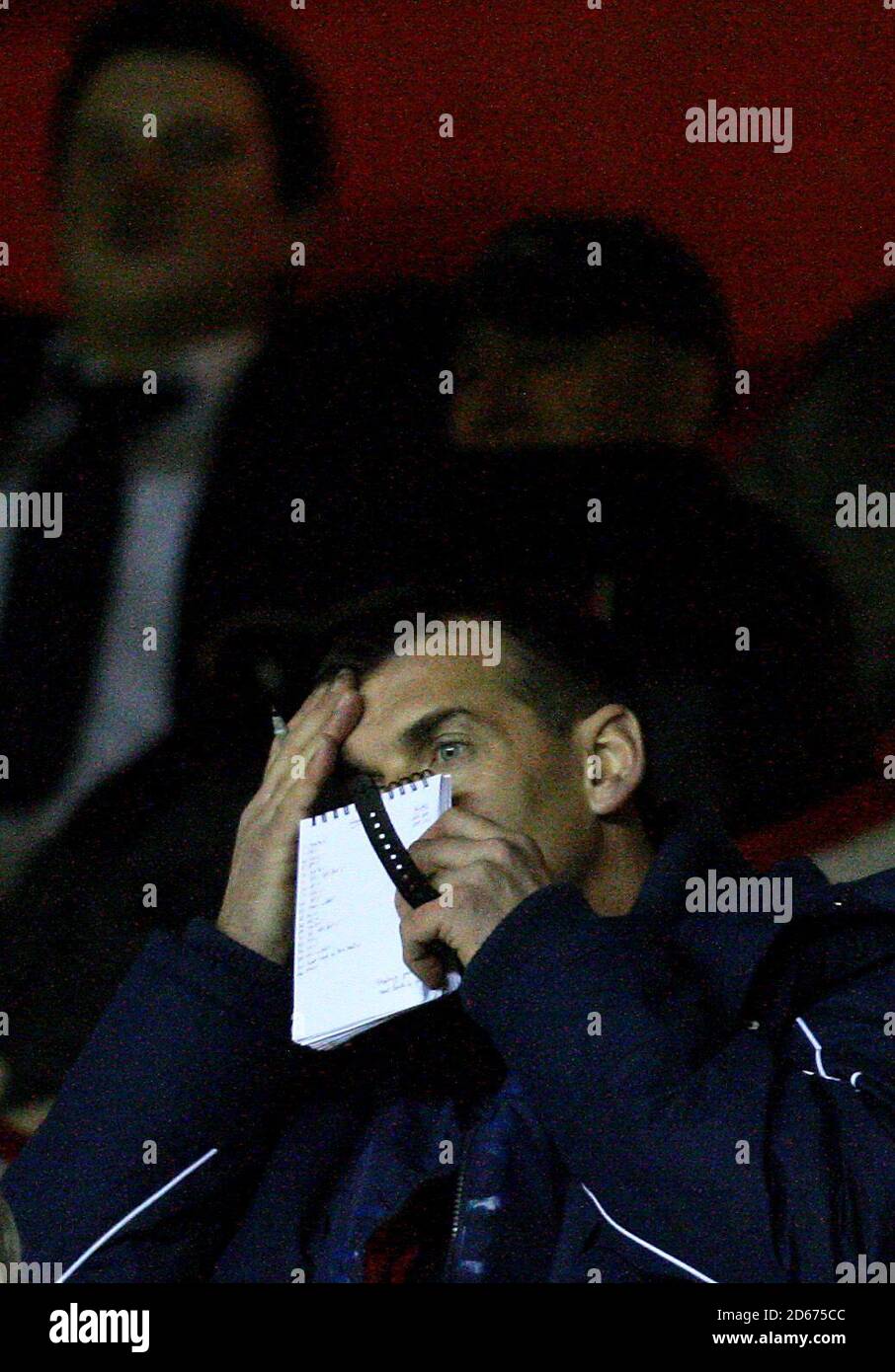 Alec Chamberlain, entraîneur de gardien de but de Watford Banque D'Images