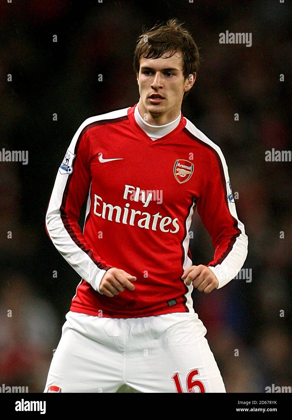 Aaron Ramsey d'Arsenal Banque D'Images