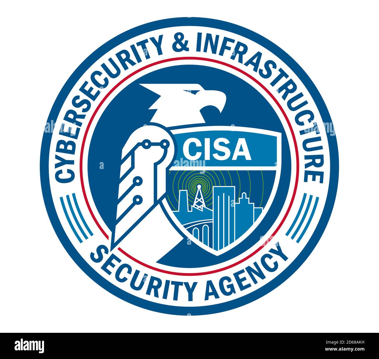 Agence de la cybersécurité et de la sécurité des infrastructures Banque D'Images