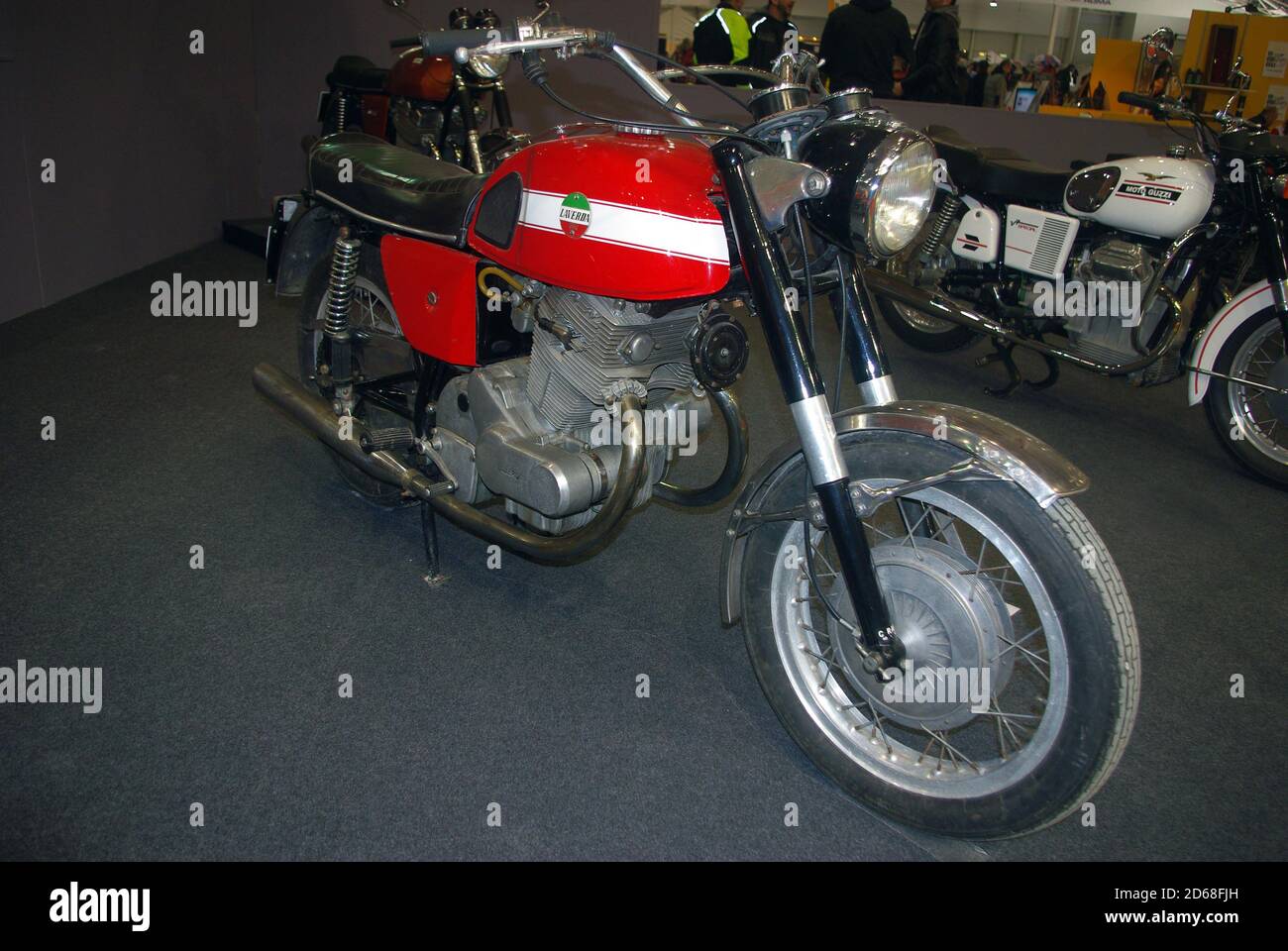 Vieille moto italienne: Laverda GT 750 (1970) Banque D'Images