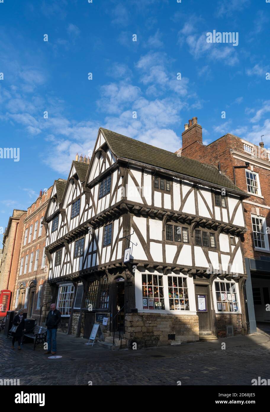 Leigh-Pemberton House Castle Hill Lincoln City Lincolnshire octobre 2020 Banque D'Images