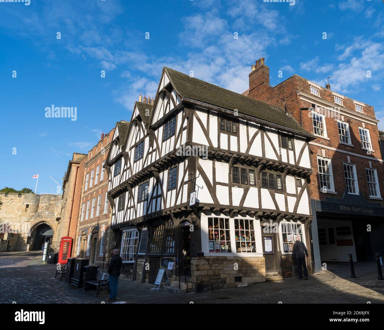 Leigh-Pemberton House Castle Hill Lincoln City Lincolnshire octobre 2020 Banque D'Images