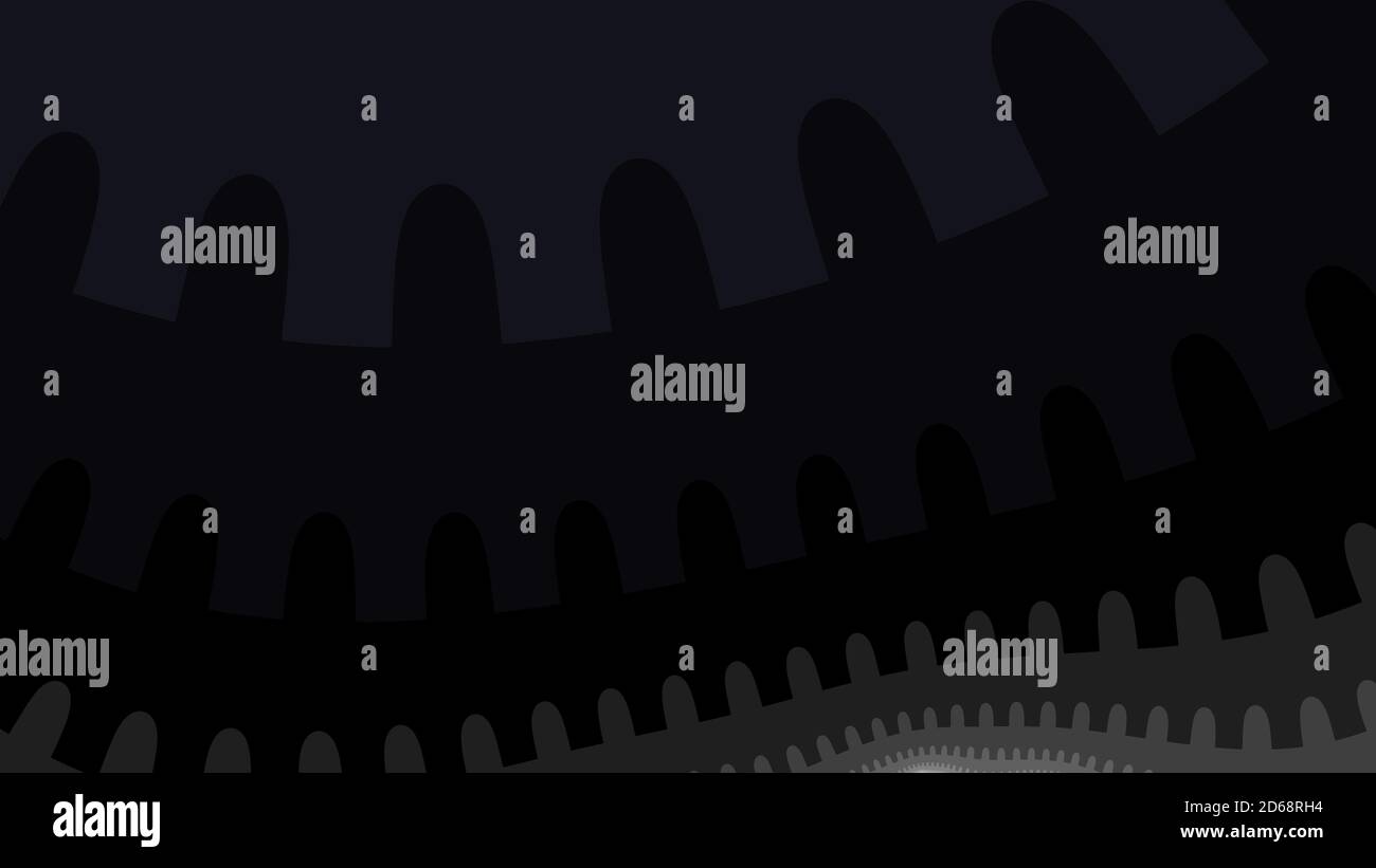 Arrière-plan coloré de la scène nocturne d'Halloween. Banque D'Images