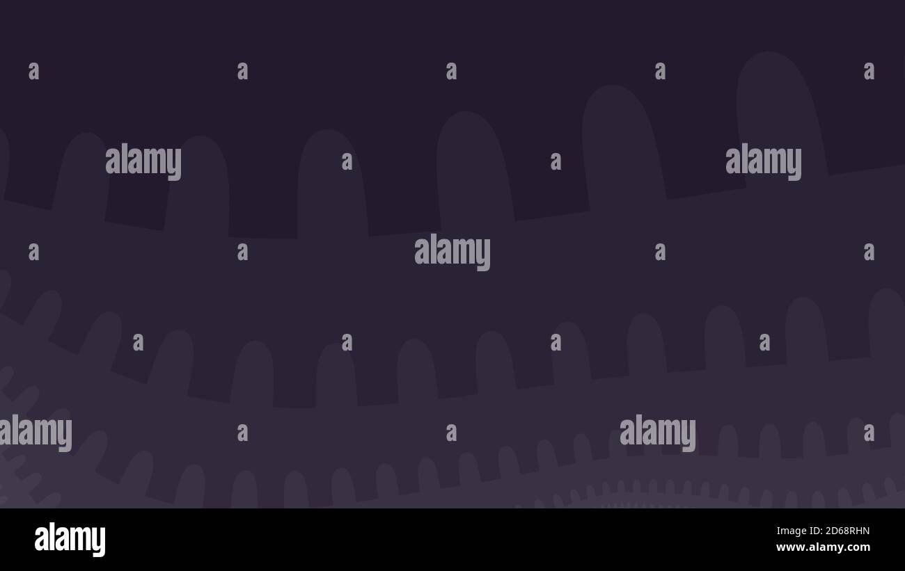 Arrière-plan coloré de la scène nocturne d'Halloween. Banque D'Images