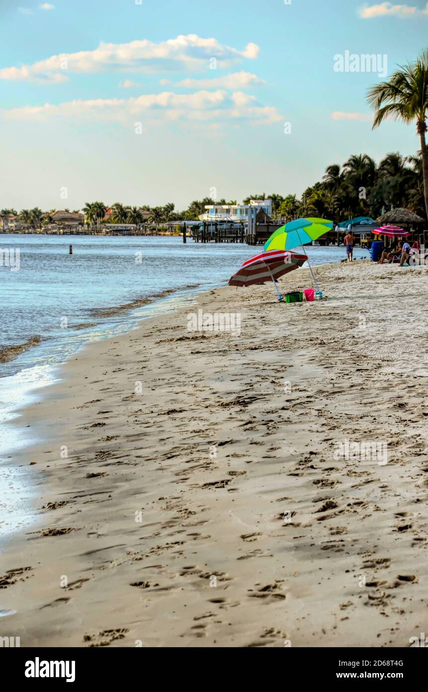 Cape Coral Yacht Club Community Park, Floride Banque D'Images