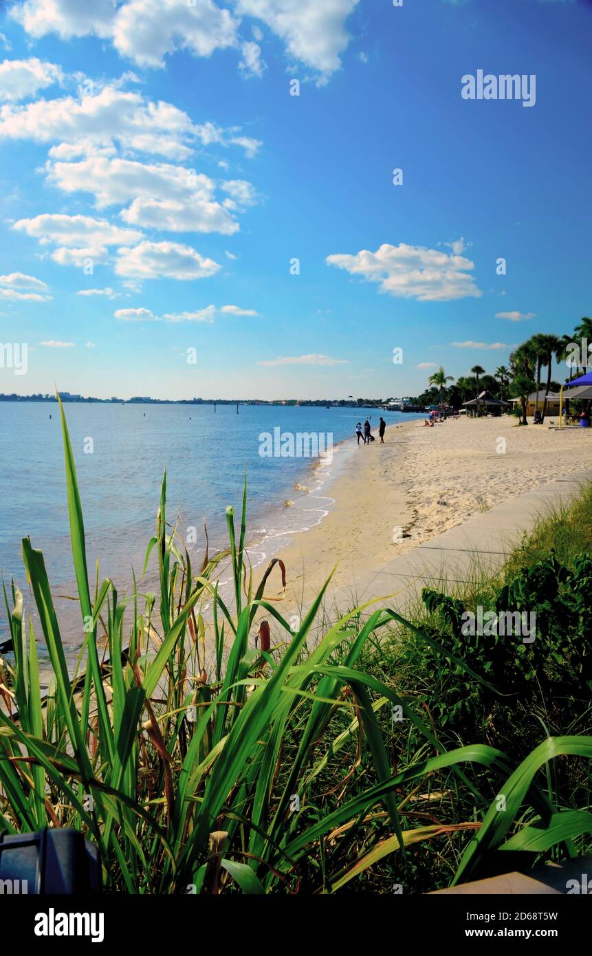 Cape Coral Yacht Club Community Park, Floride Banque D'Images