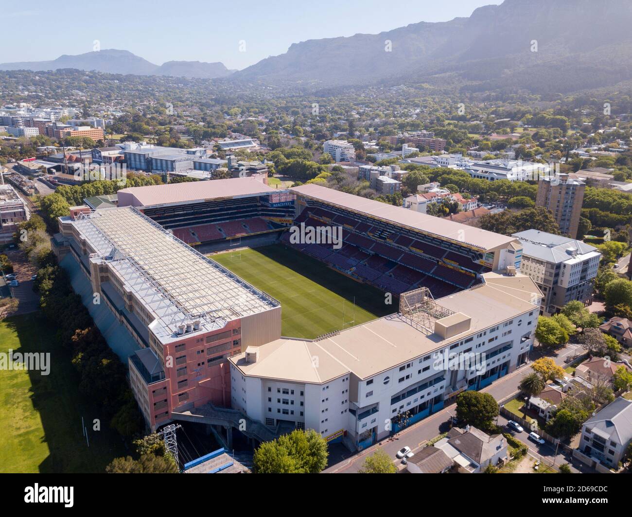 15 octobre 2020 - Cape Town, Afrique du Sud : stade de rugby de Newlands à Cape Town, Afrique du Sud Banque D'Images