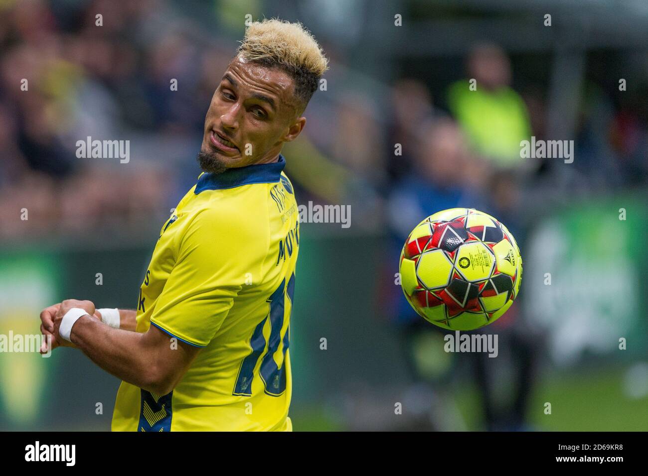 Brondby, Danemark. 15 septembre 2019. Hany Mukhtar (10) de Broendby SI vu pendant le match 3F Superliga entre Broendby IF et FC Nordsjaelland au stade Brondby. (Crédit photo: Gonzales photo - Thomas Rasmussen). Banque D'Images