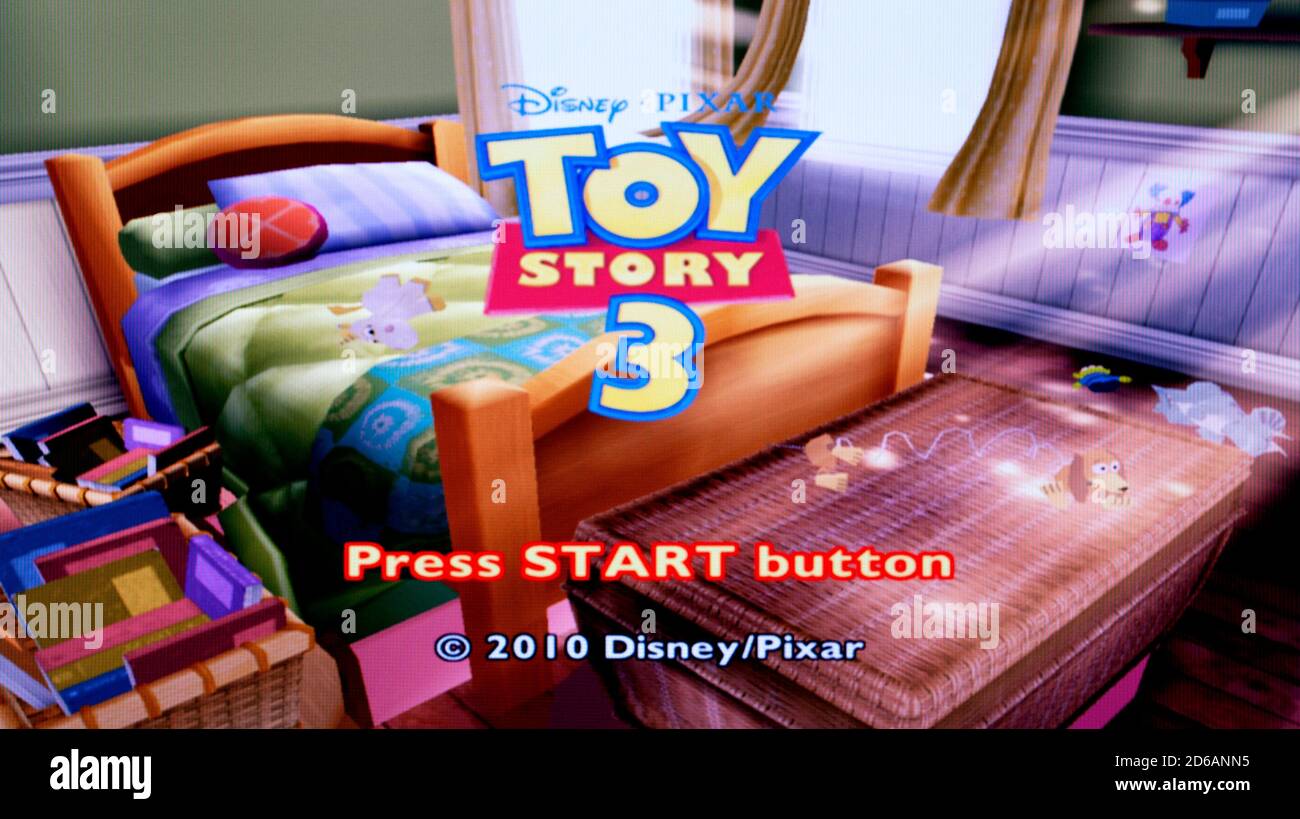 Toy Story 3 - Sony PlayStation 2 PS2 - Editorial à utiliser uniquement Banque D'Images
