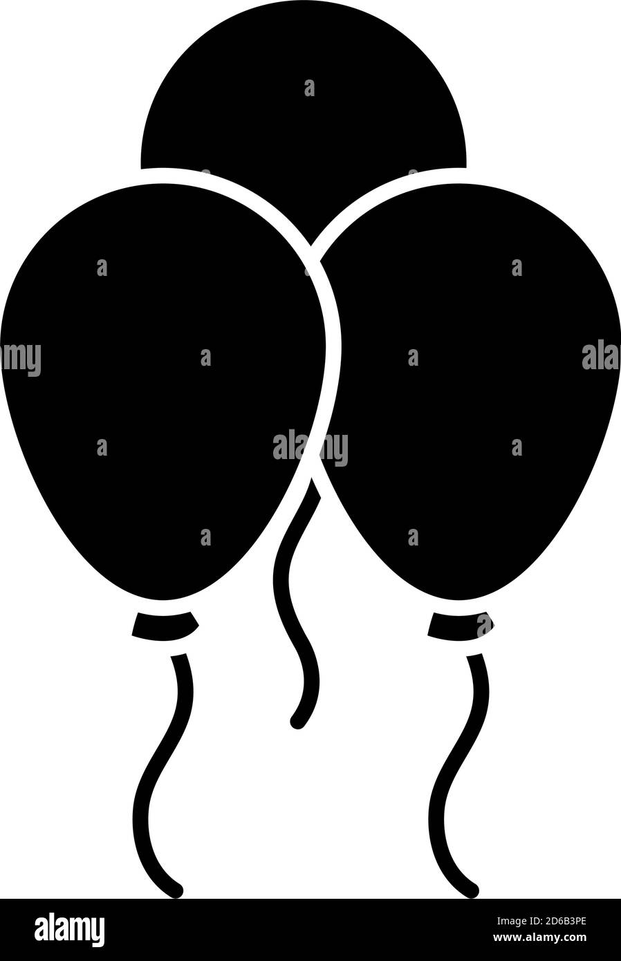 icône de trois bulles sur fond blanc, style de silhouette, illustration vectorielle Illustration de Vecteur