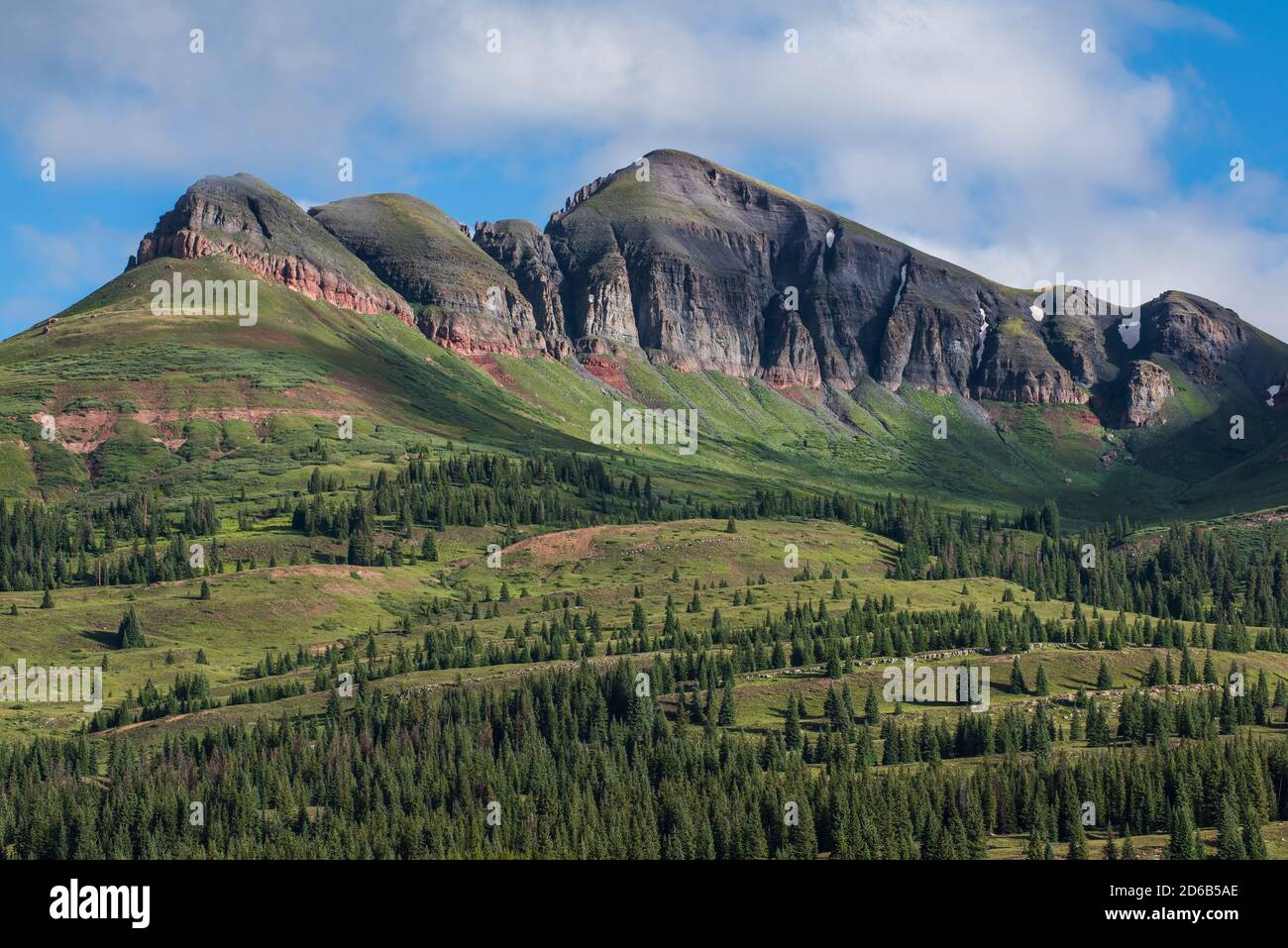 Mornbing, Moles Pass, San Juan MTS, Rockies, CO, USA, par Bruce montagne/Dembinsky photo Assoc Banque D'Images
