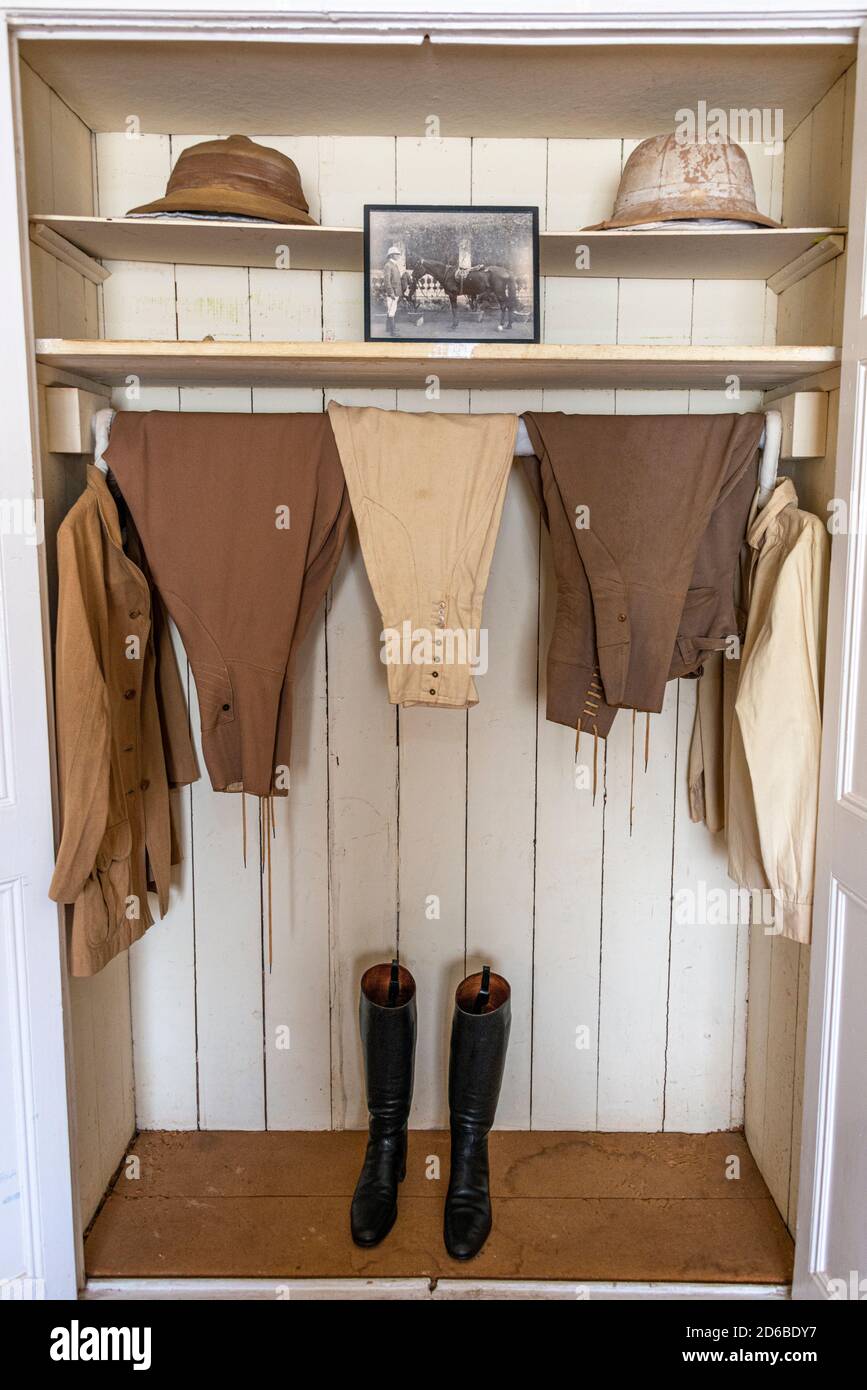 Karen Blixen vêtements pour l'équitation Banque D'Images