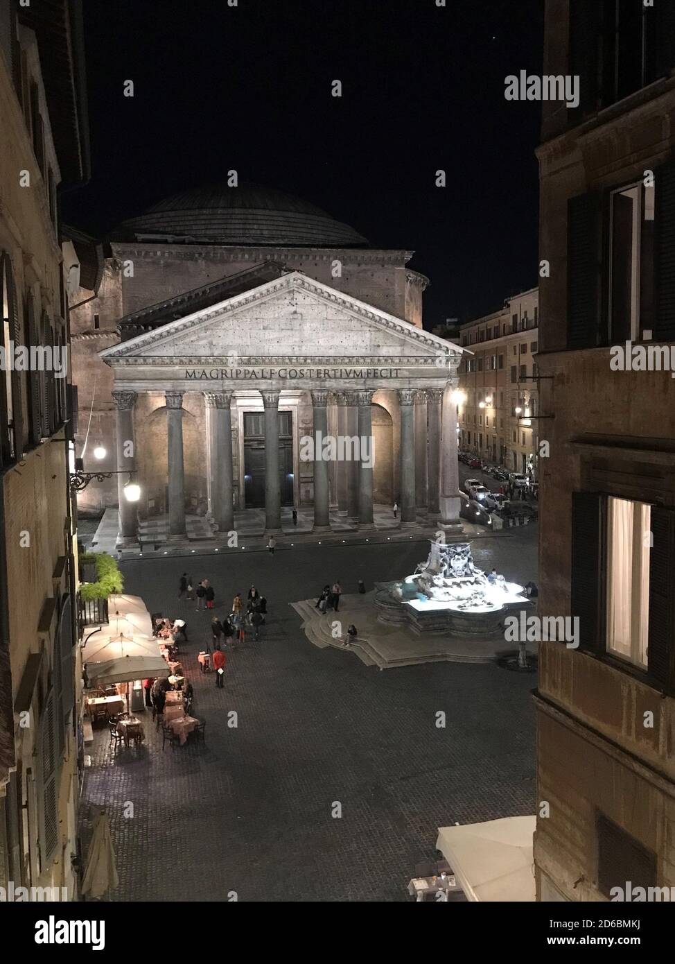 Panthéon à Rome avec les 2000 ans, mais toujours le plus grand dôme en béton non renforcé au monde Banque D'Images