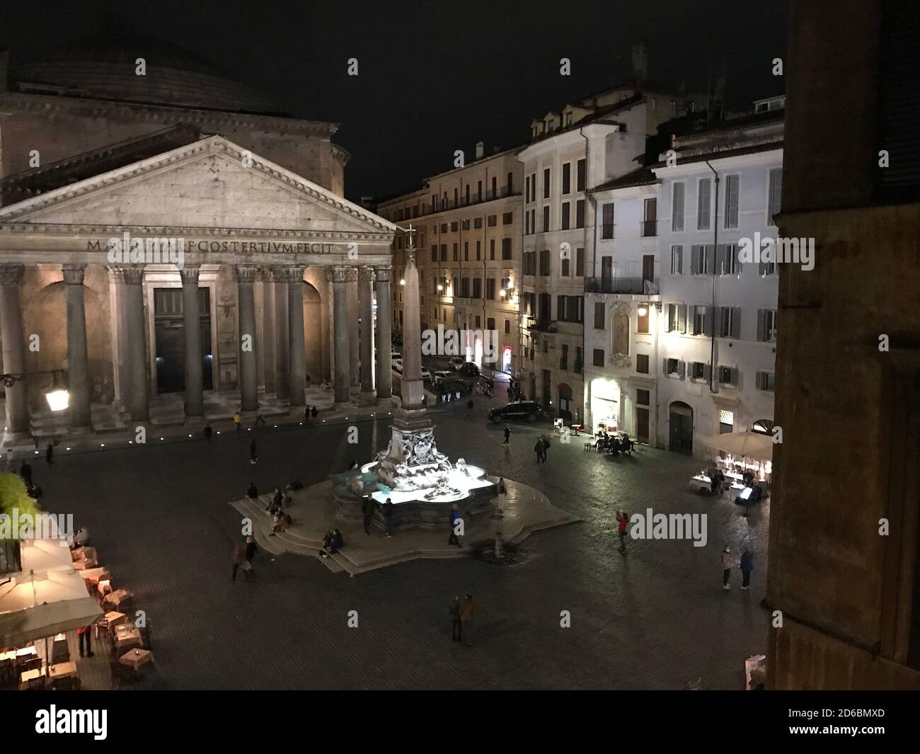 Panthéon à Rome avec les 2000 ans, mais toujours le plus grand dôme en béton non renforcé au monde Banque D'Images