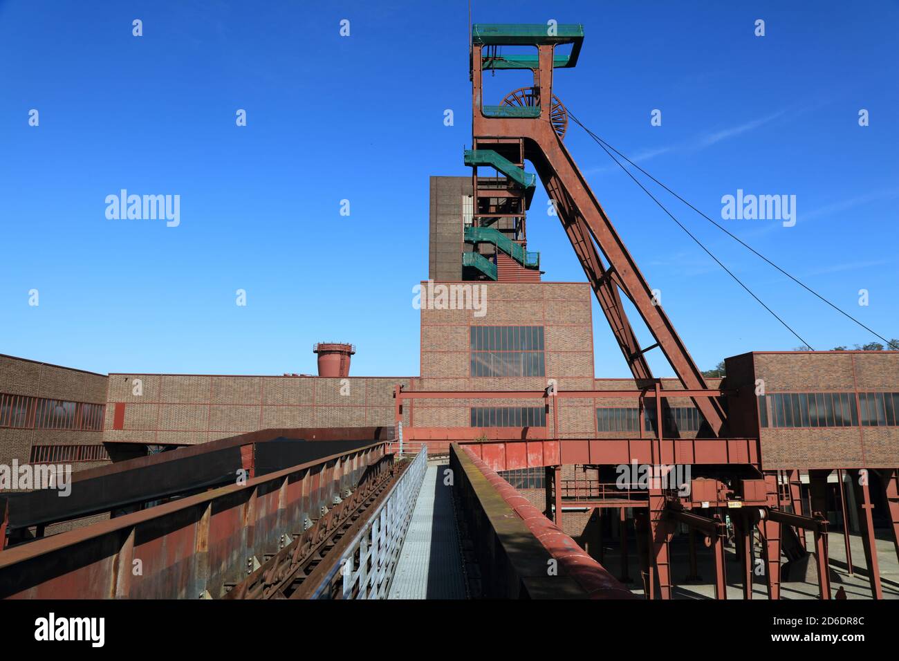 Essen, Allemagne. Patrimoine industriel de la région de la Ruhr. Zollverein, un site classé au patrimoine mondial de l'UNESCO. Banque D'Images