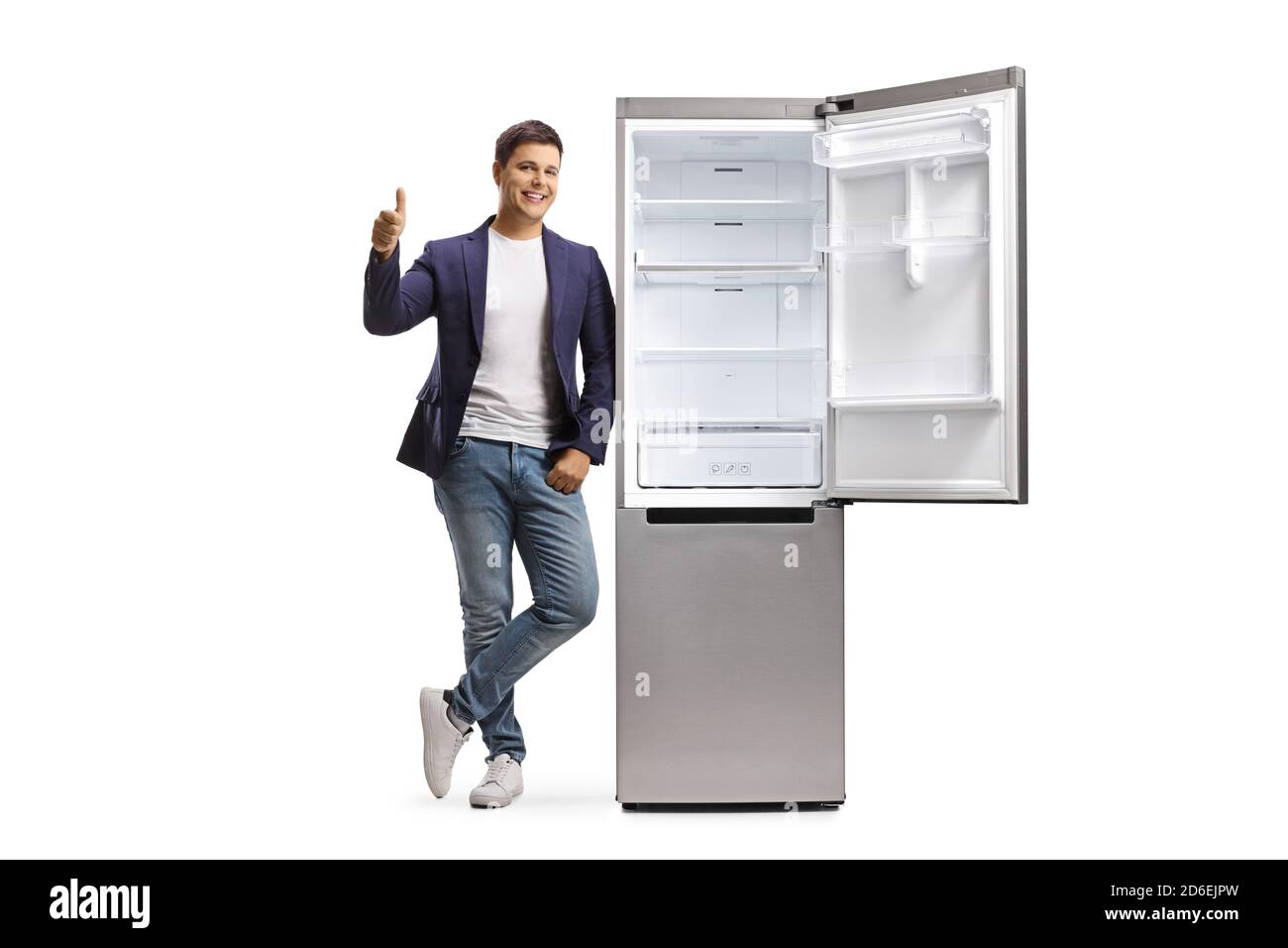 Man empty fridge Banque de photographies et d'images à haute résolution -  Alamy