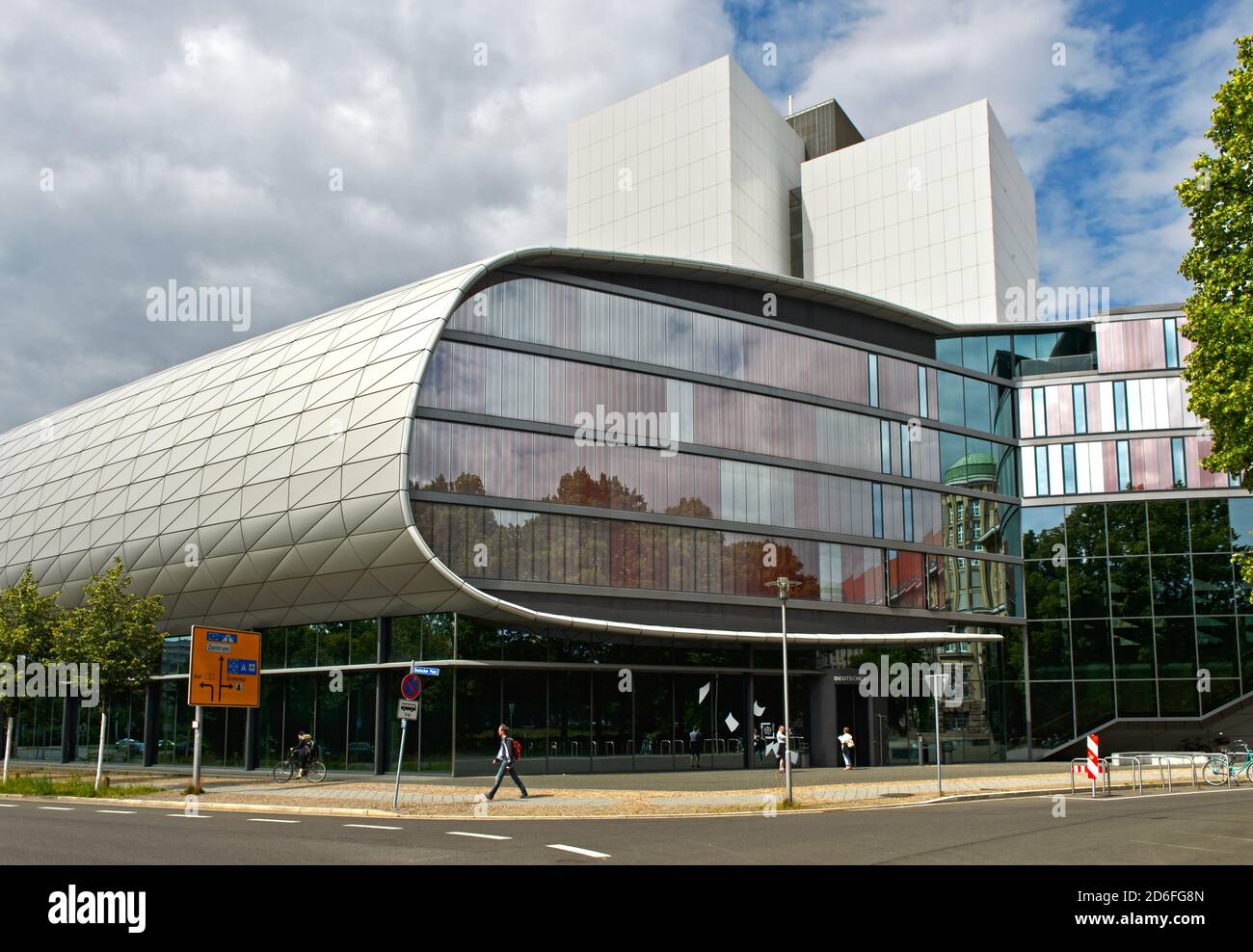 Extension de la Bibliothèque nationale allemande, anciennement Deutsche  Bücherei, sous forme de livre, Leipzig, Saxe, Allemagne Photo Stock - Alamy