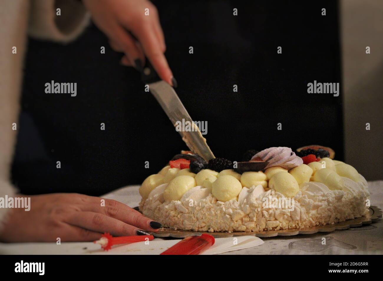 Tarte aux pâtisseries Banque D'Images