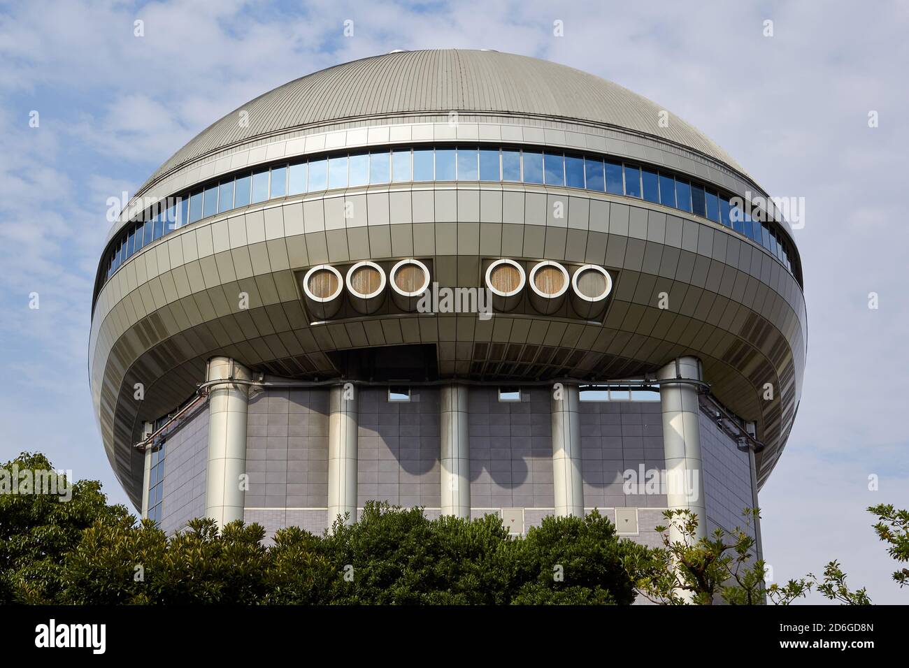 Ariake Water Reclamation Center, conçu par GKK Architects & Engineers, 1995 ; Ariake, Kōtō, Tokyo, Japon Banque D'Images