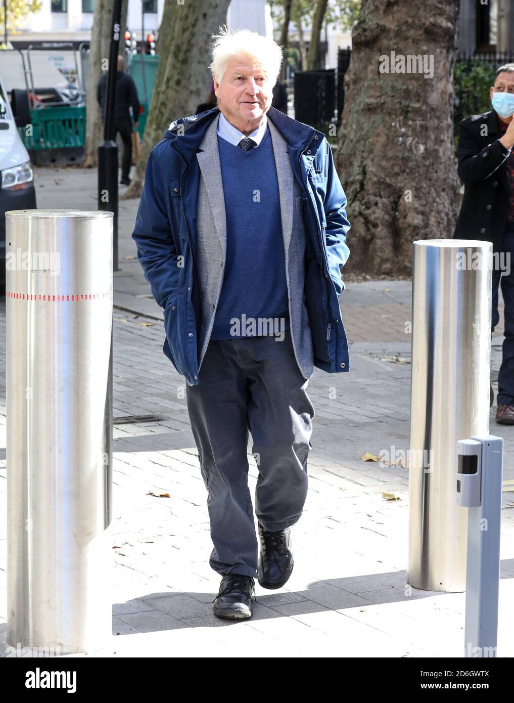 Stanley Johnson, le père du Premier ministre britannique Boris Johnson, Londres, Royaume-Uni, 16 octobre 2020, photo de PiQtured Banque D'Images