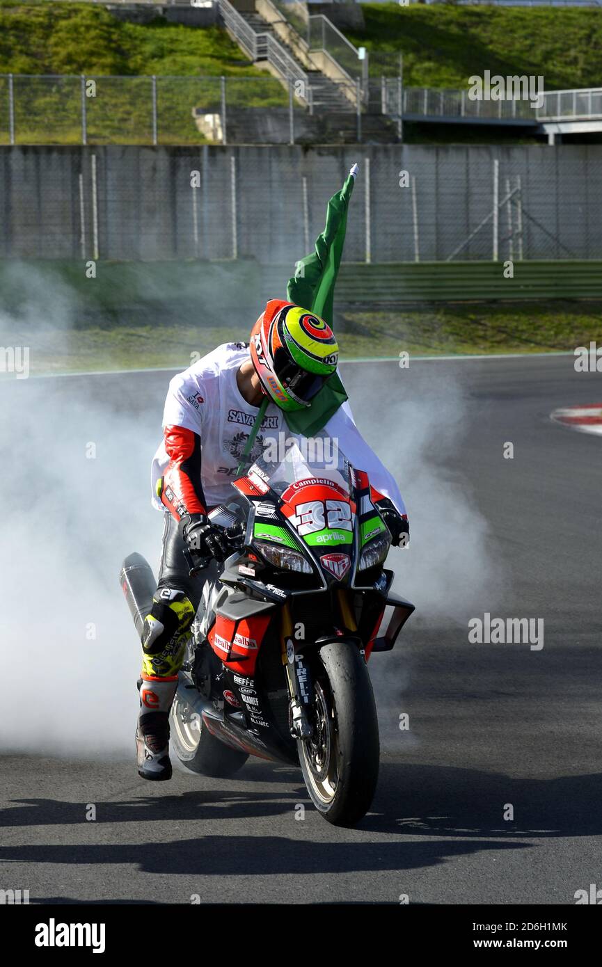 vallelunga, Italie, 17 octobre 2020, Lorenzo Savadori rond 4 Vallelunga elfciv2020 Champion d'Italie lors de R4 Elf Civ 20, CIV - Championnat de vitesse d'Italie - crédit: LM/Giorgio Panacci/Alay Live News Banque D'Images