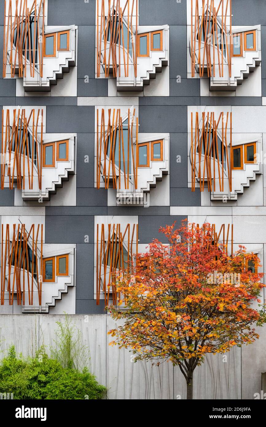 Bâtiment du Parlement écossais, Edimbourg, Ecosse, Royaume-Uni Banque D'Images