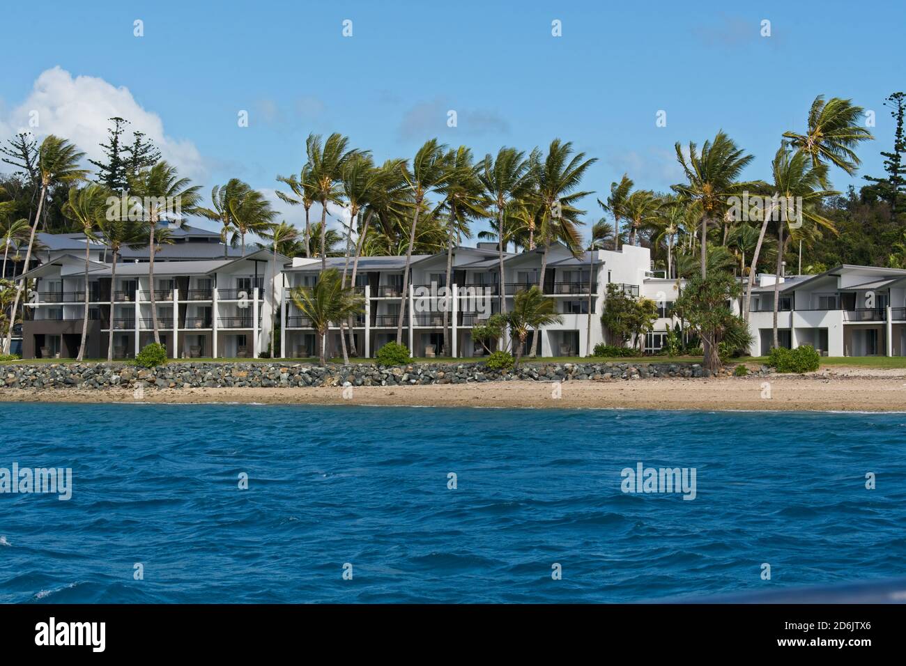 Resort sur l'île Daydream dans les Whitsundays, Queensland, Australie Banque D'Images