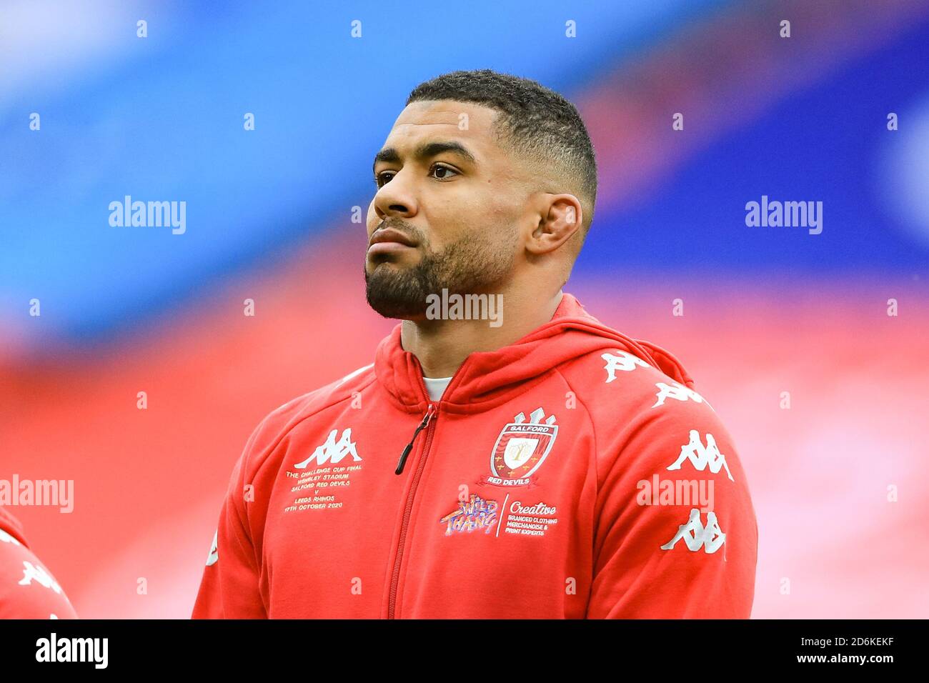 Kallum Watkins (32) de Salford Red Devils Banque D'Images