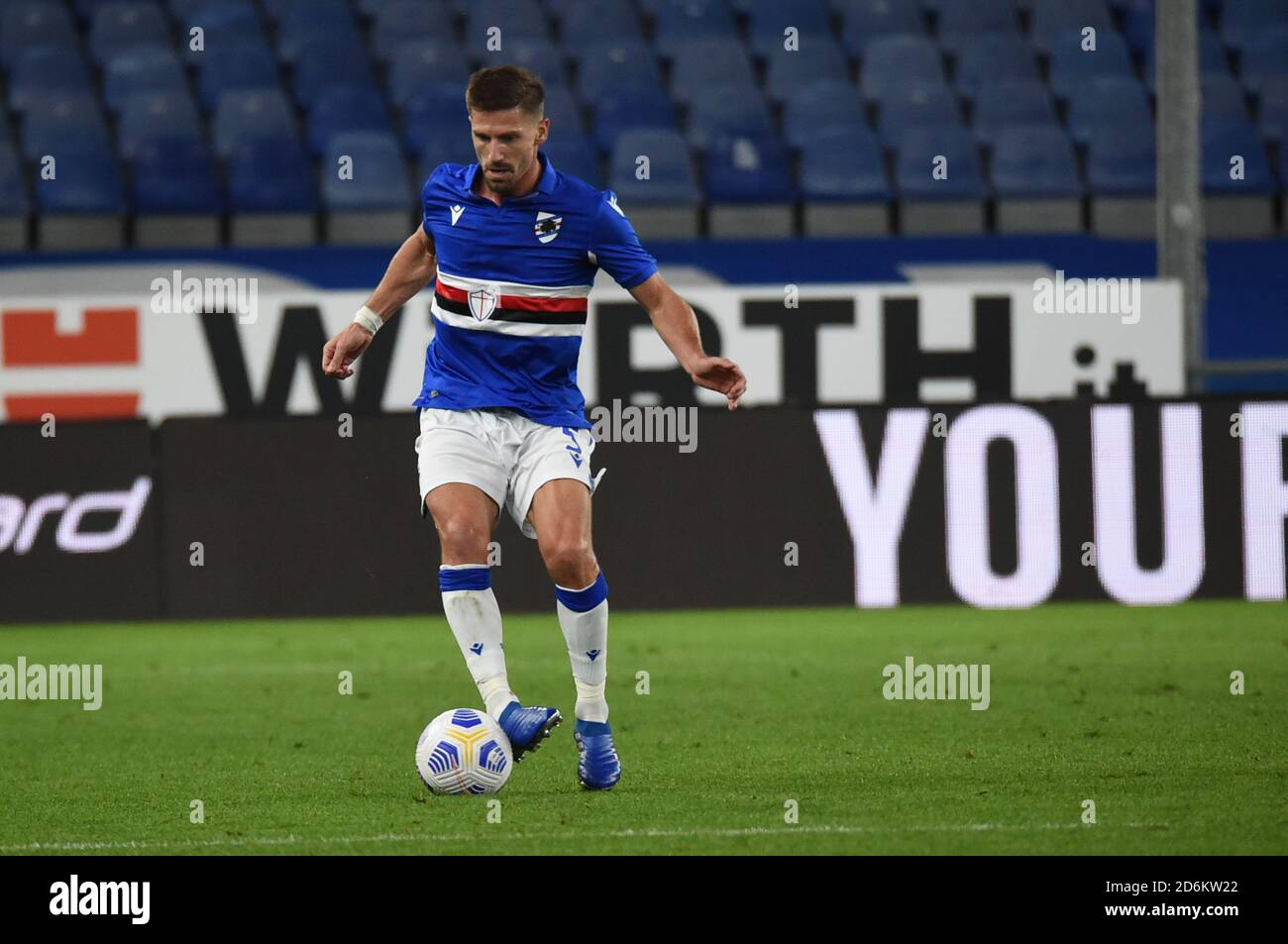 DRIEN SILVA (Sampdoria) pendant Sampdoria vs SS Lazio , italie football série A match, Genova, Italie, 17 Oct 2020 crédit: LM/Danilo Vigo Banque D'Images