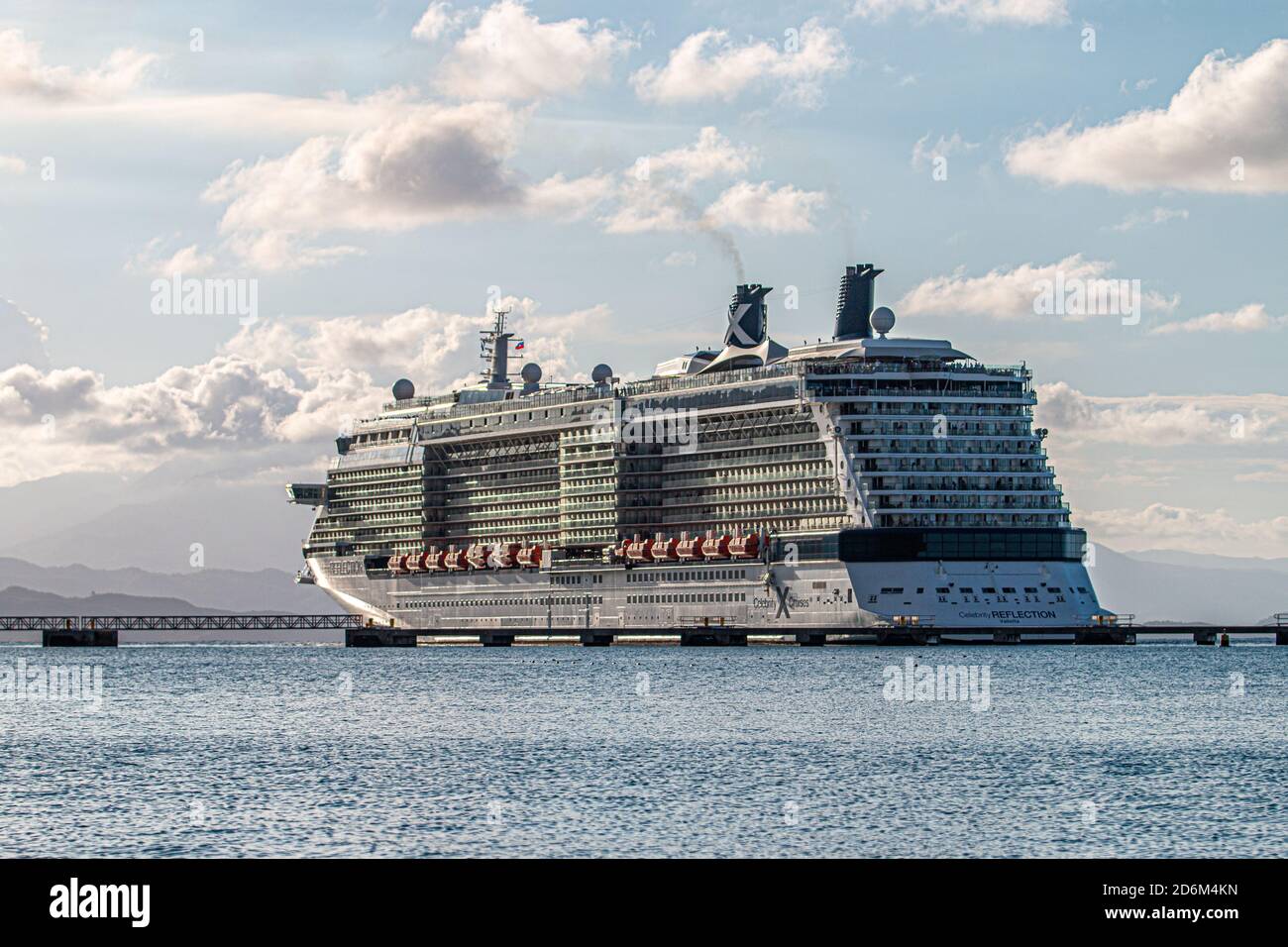 Bateau de croisière Celebrity à Labadee Banque D'Images