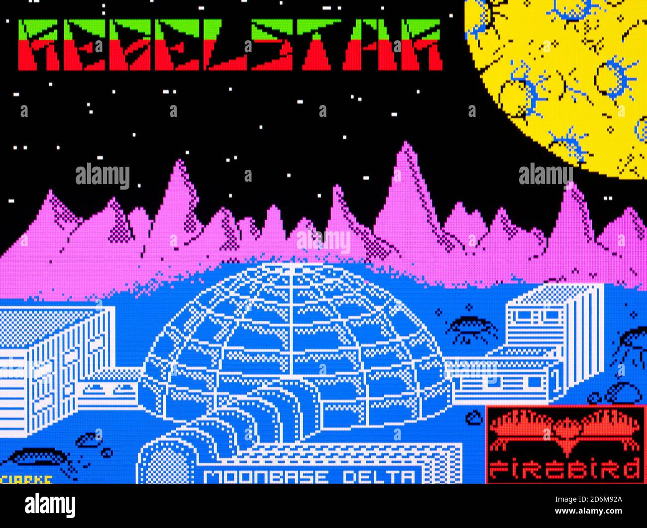 Rebelstar - Sinclair ZX Spectrum Videogame - usage éditorial uniquement Banque D'Images