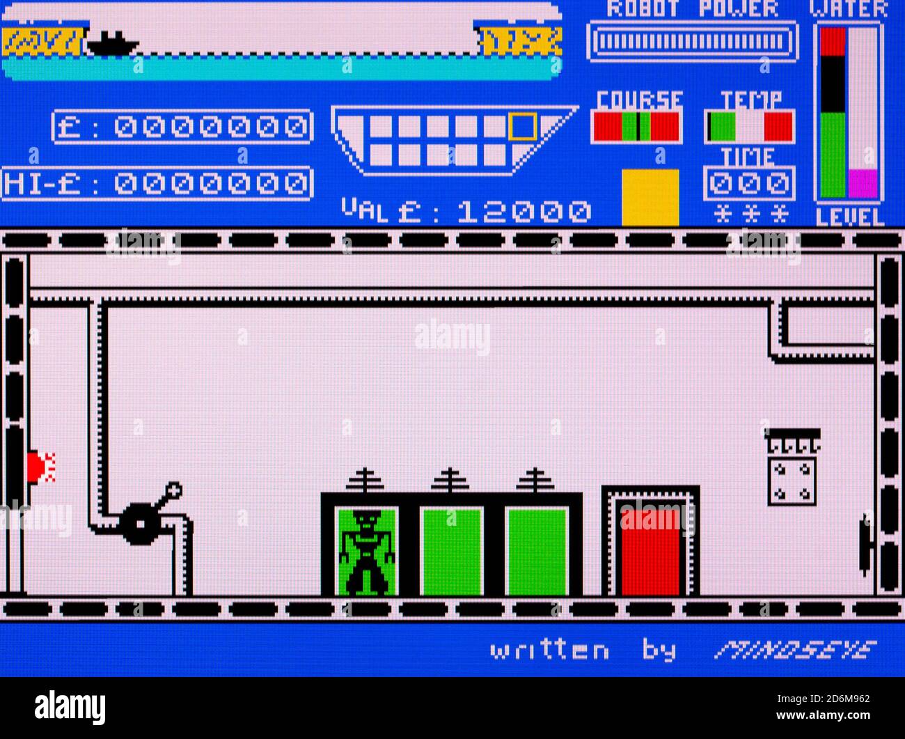 Les pires choses se produisent à la mer - Sinclair ZX Spectrum Videogame - usage éditorial seulement Banque D'Images