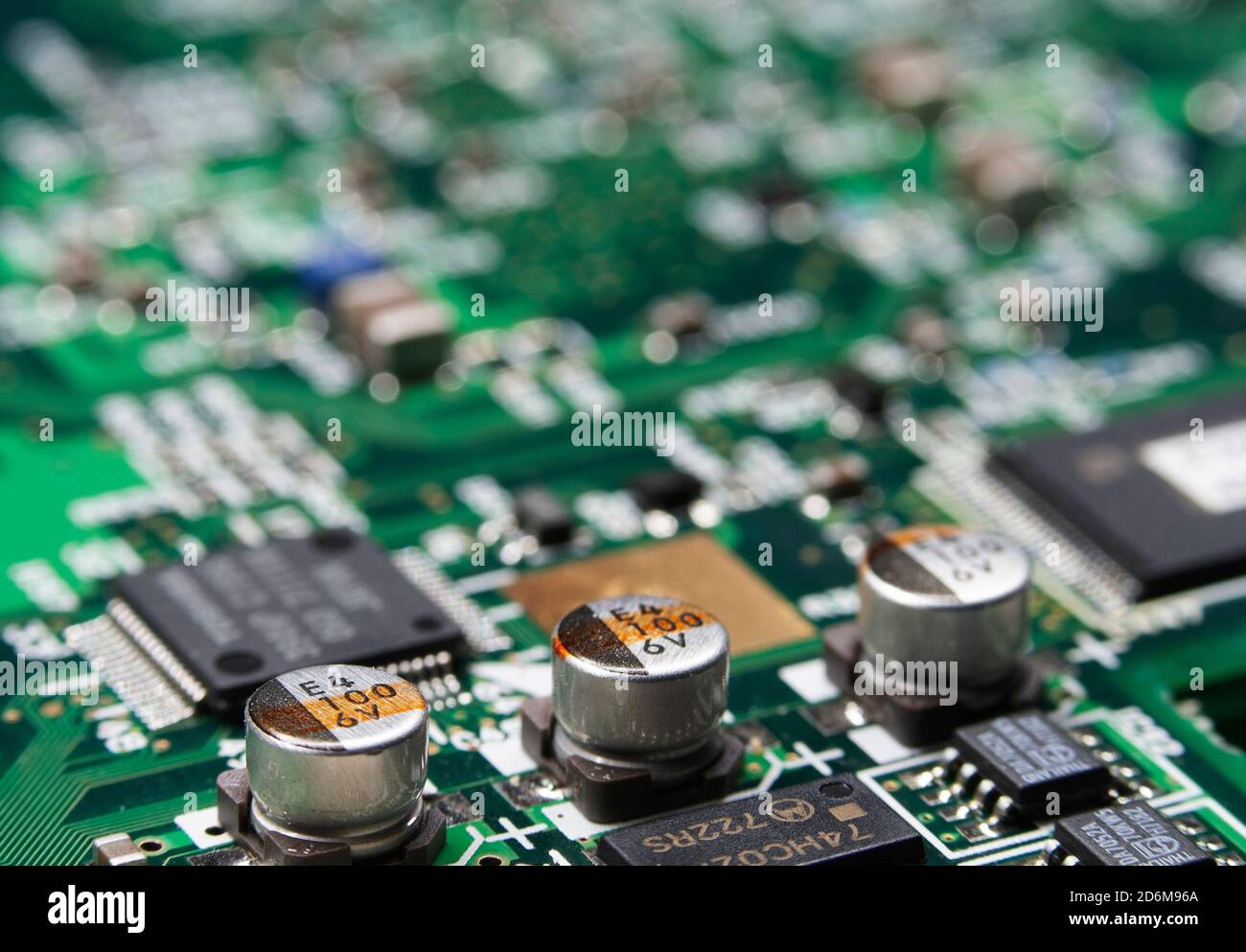 Carte de circuit imprimé Banque D'Images