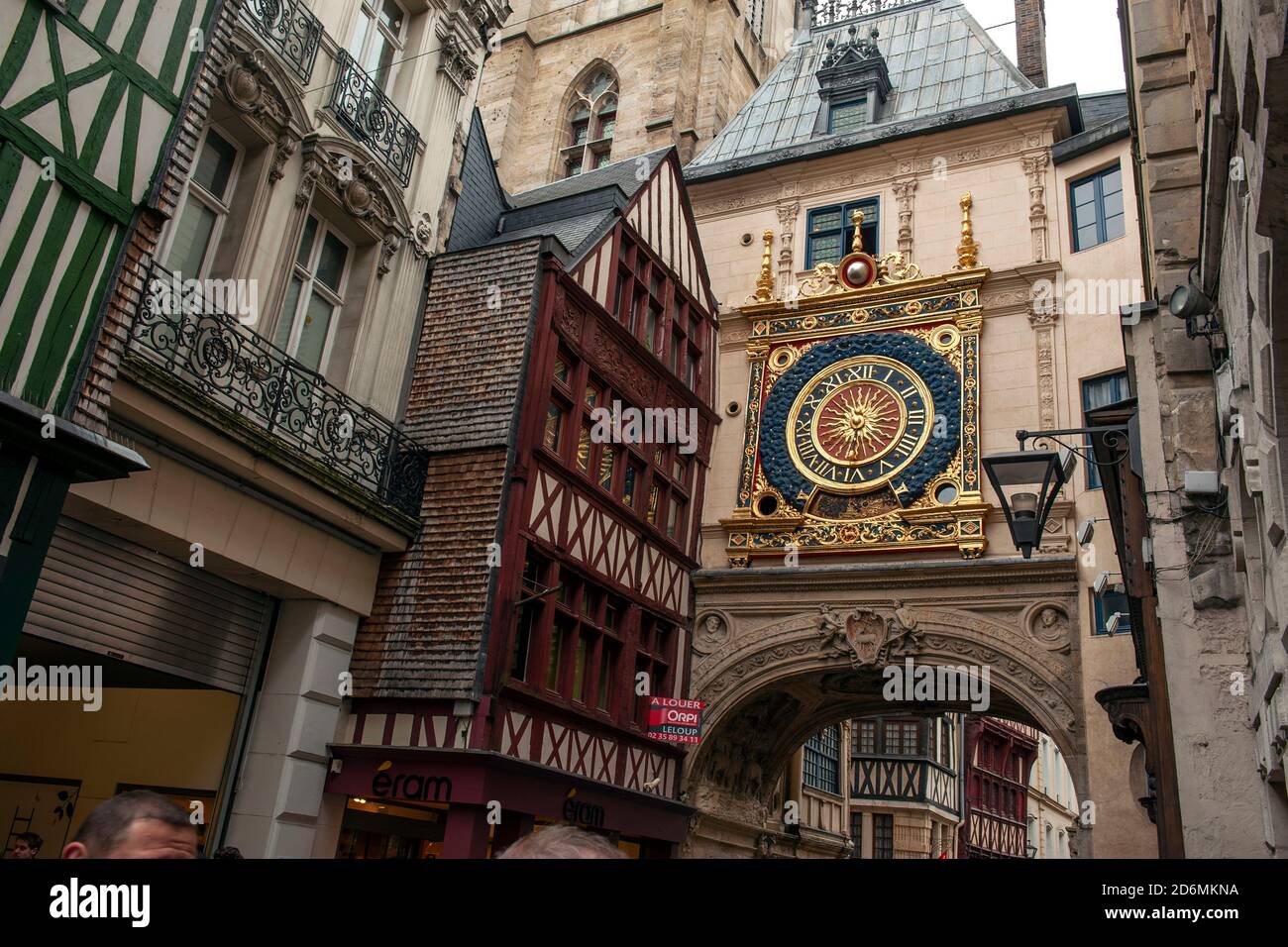 Rouen france vieille ville Banque de photographies et d’images à haute ...