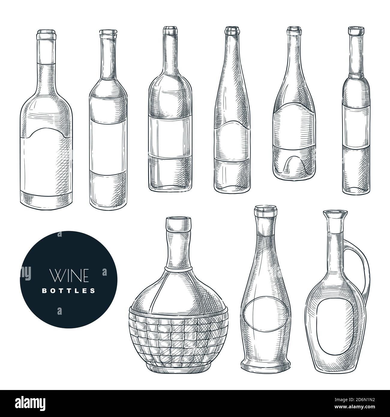 Formes design bouteilles de vin Banque de photographies et d'images à haute  résolution - Alamy
