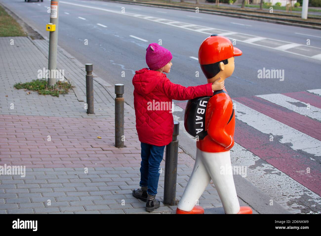 Sécurité routière pour les enfants Banque de photographies et d’images