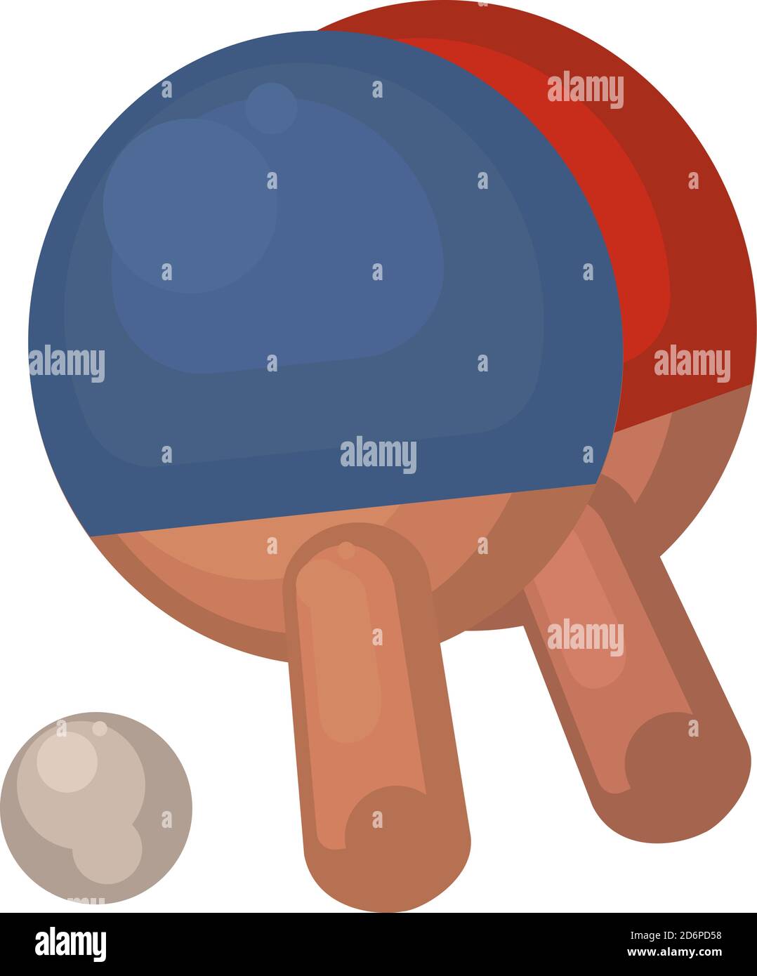 Jeu de ping-pong, illustration, vecteur sur fond blanc. Illustration de Vecteur