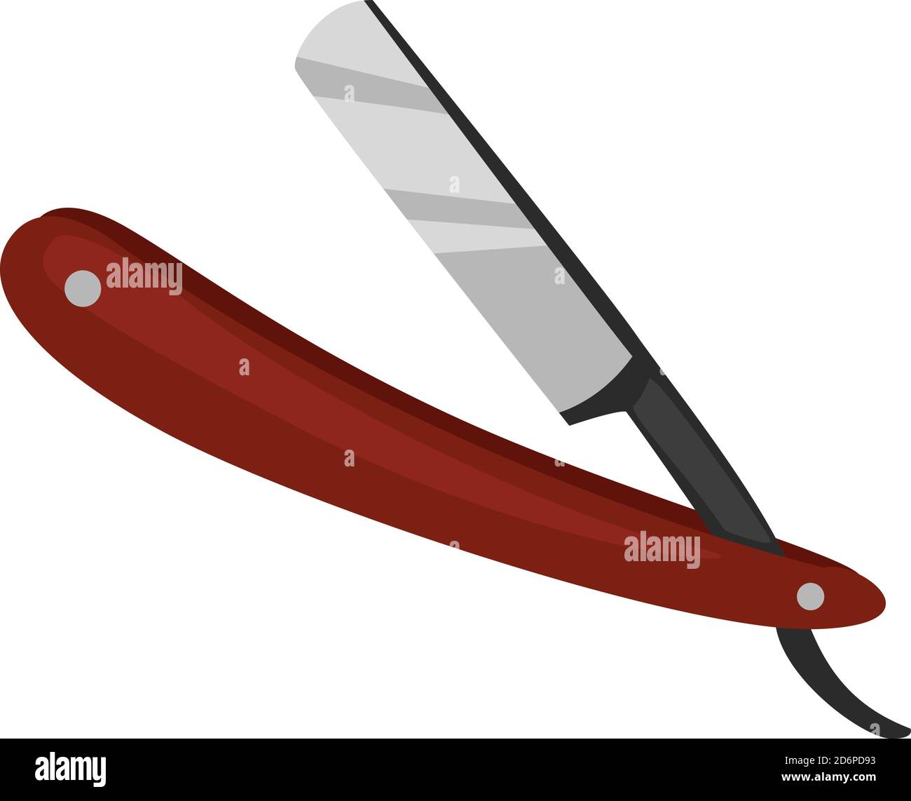 Razor Sharp, illustration, vecteur sur fond blanc. Illustration de Vecteur