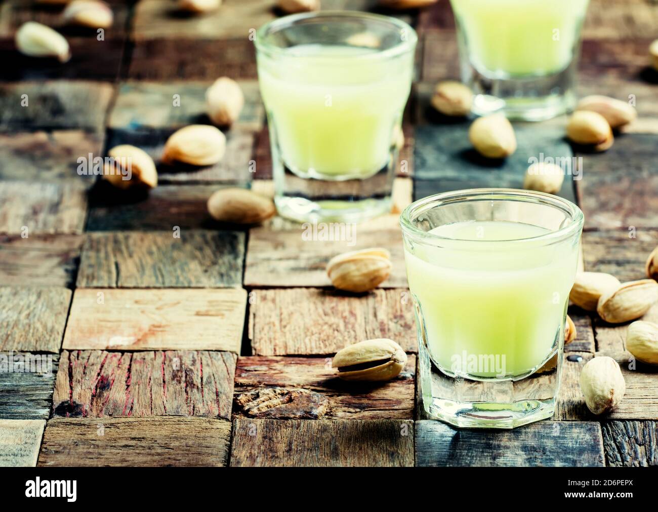 Liqueur de pistache Banque de photographies et d’images à haute résolution Alamy