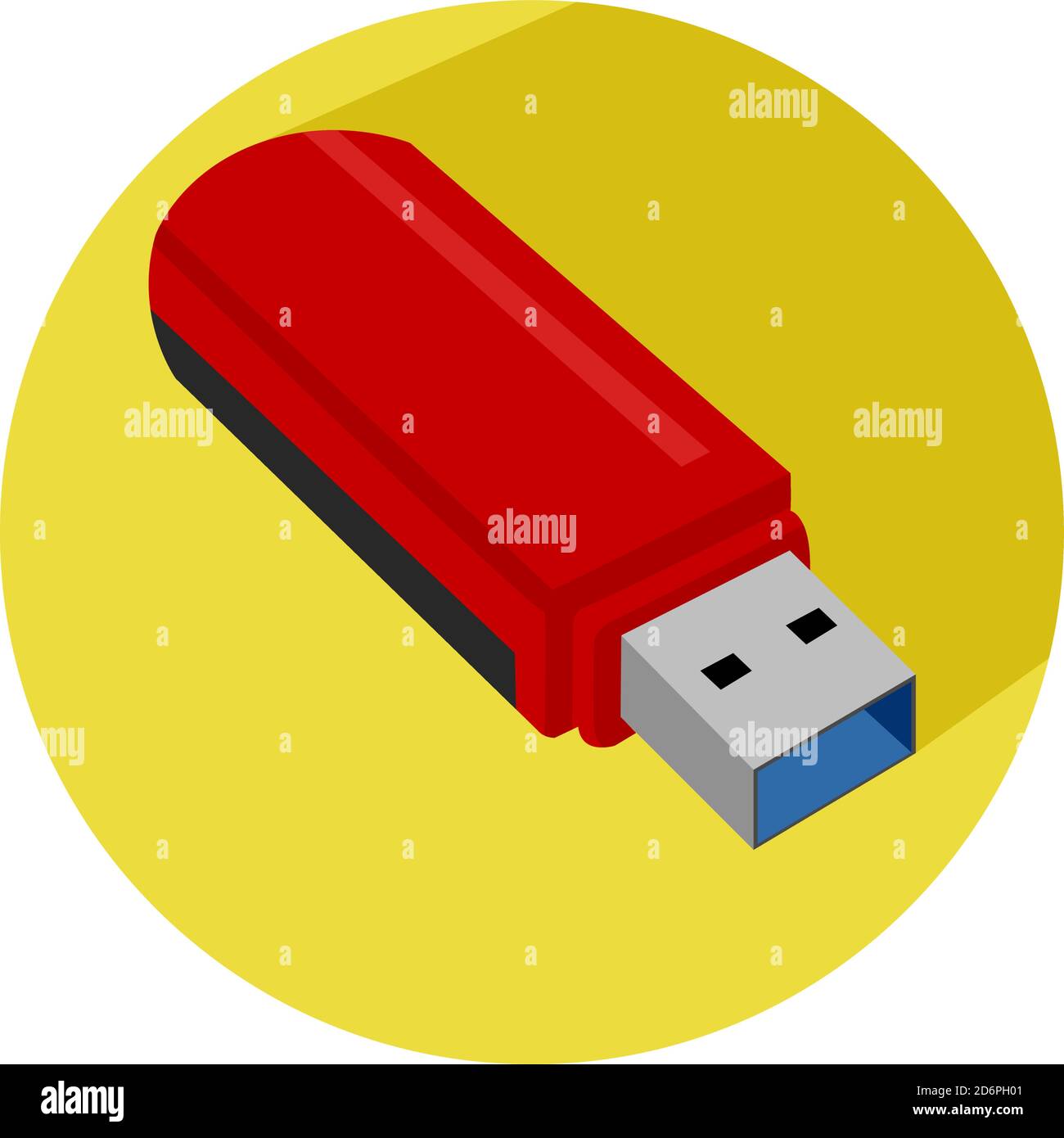 Pendentif rouge, illustration, vecteur sur fond blanc Illustration de Vecteur