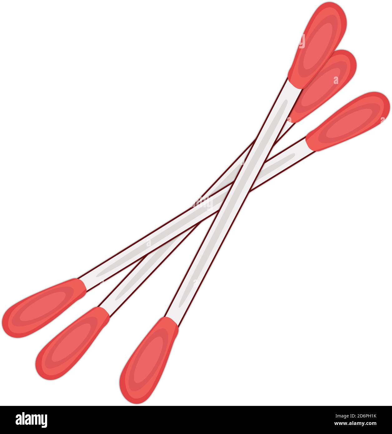 Oreillettes, illustration, vecteur sur fond blanc. Illustration de Vecteur