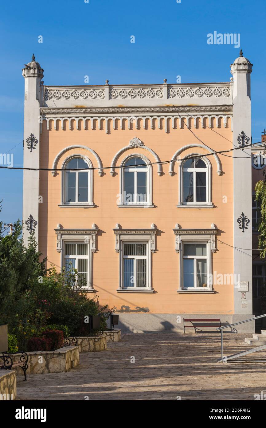 Serbie, Belgrade, Zemun, la maison serbe Banque D'Images
