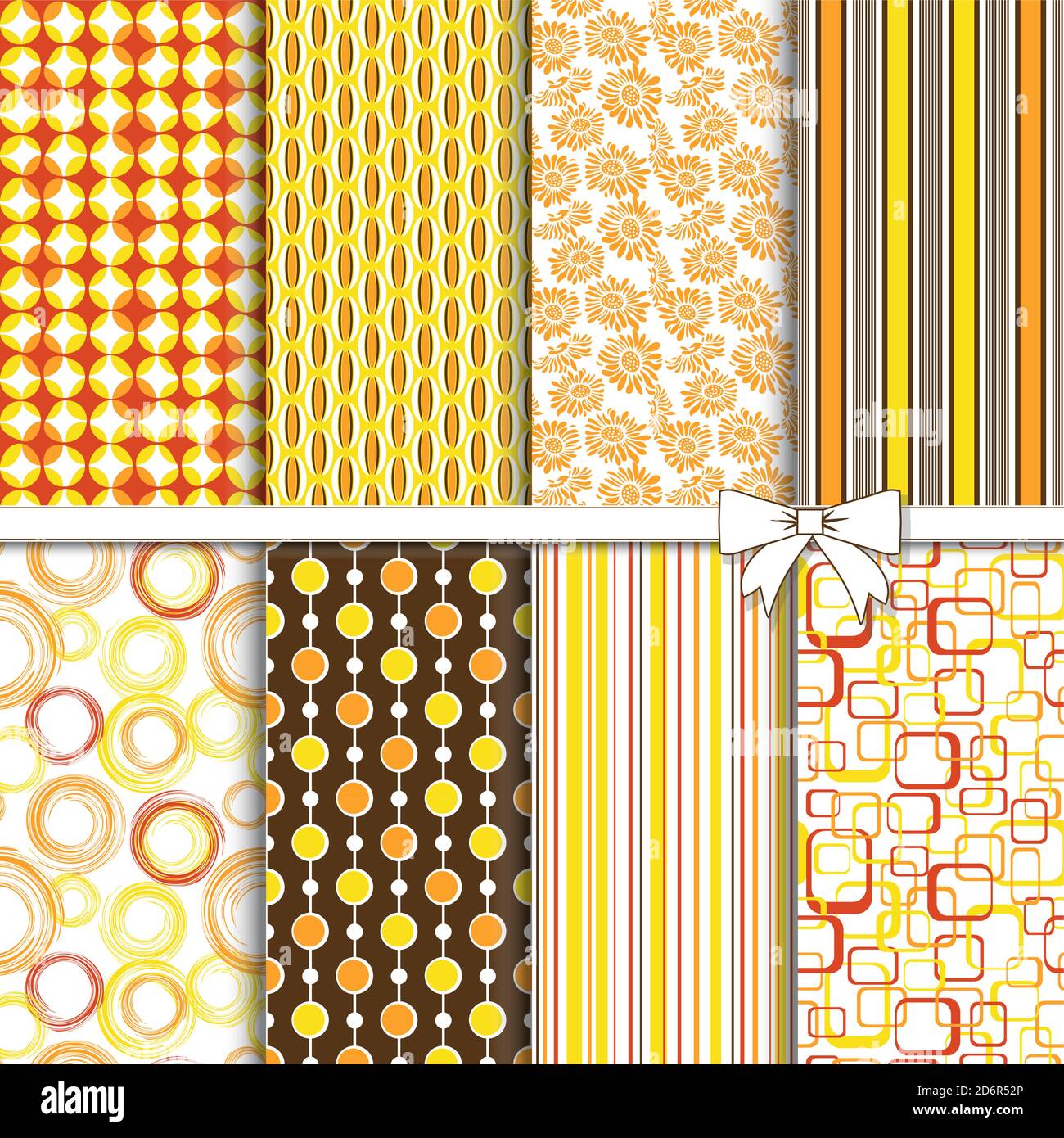 Motifs colorés sans couture dans des couleurs rétro. L'illustration vectorielle peut être utilisée pour les carreaux de céramique, le papier peint, le textile, l'invitation, l'arrière-plan de la page Web. Illustration de Vecteur