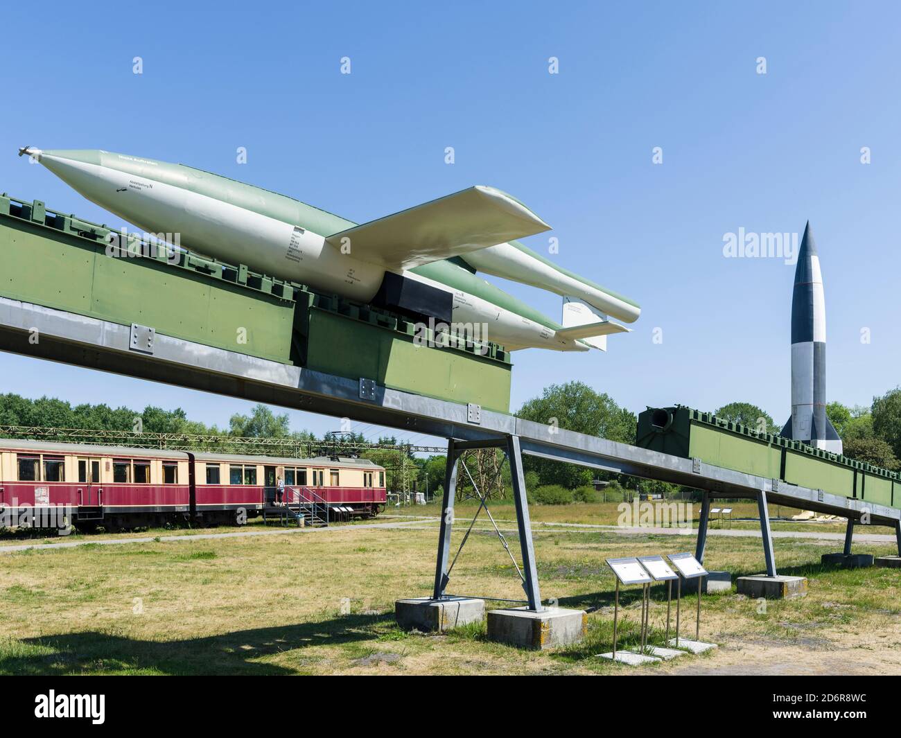 Fluegelbombe Fi 103 ou V-1 de bombe. Le musée technique de Peenemuende historique. L'Europe, Allemagne, Mecklembourg-Poméranie-Occidentale, juin Banque D'Images