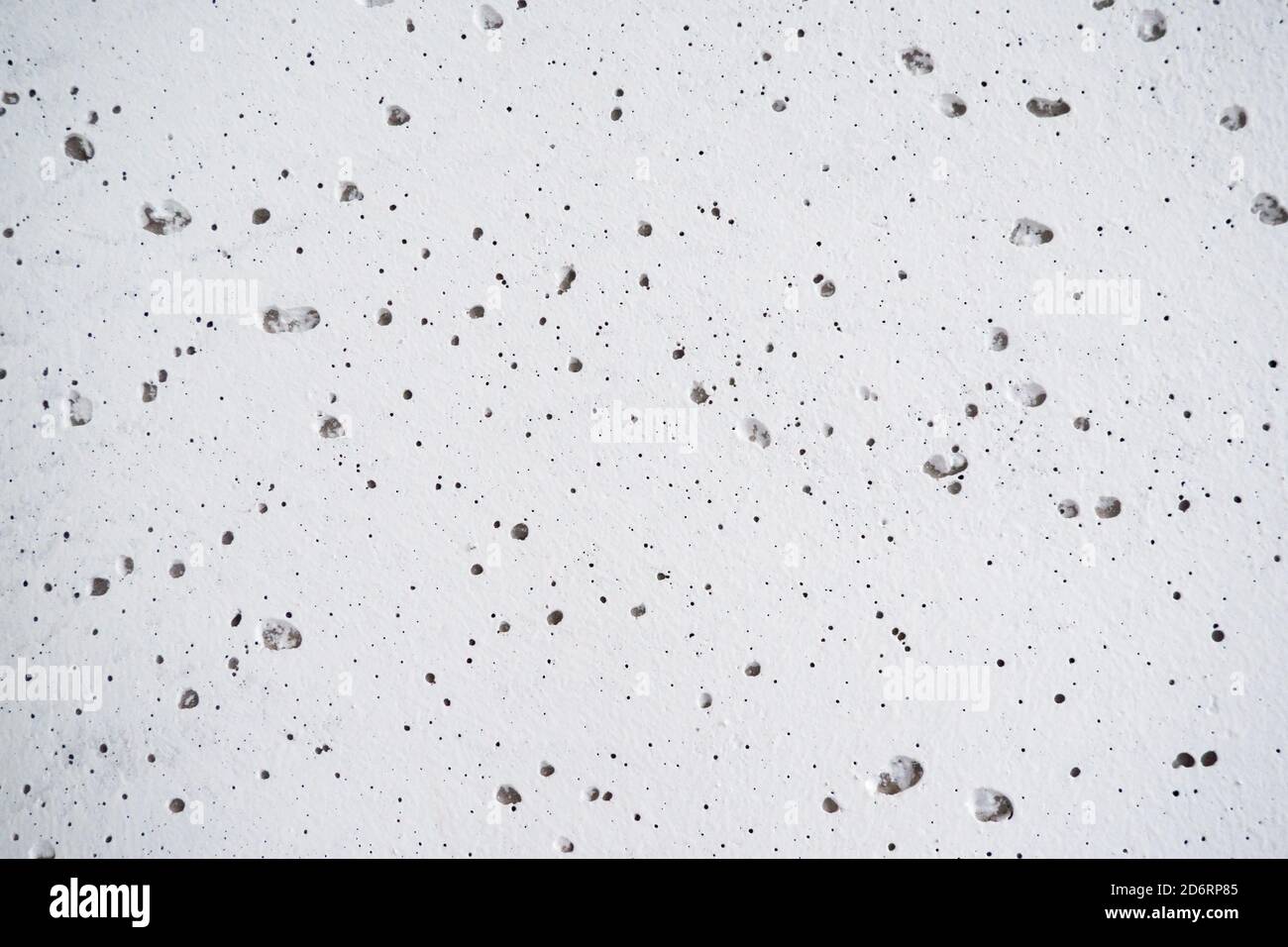 arrière-plan de mur de ciment peint en blanc, motif de texture en béton Banque D'Images