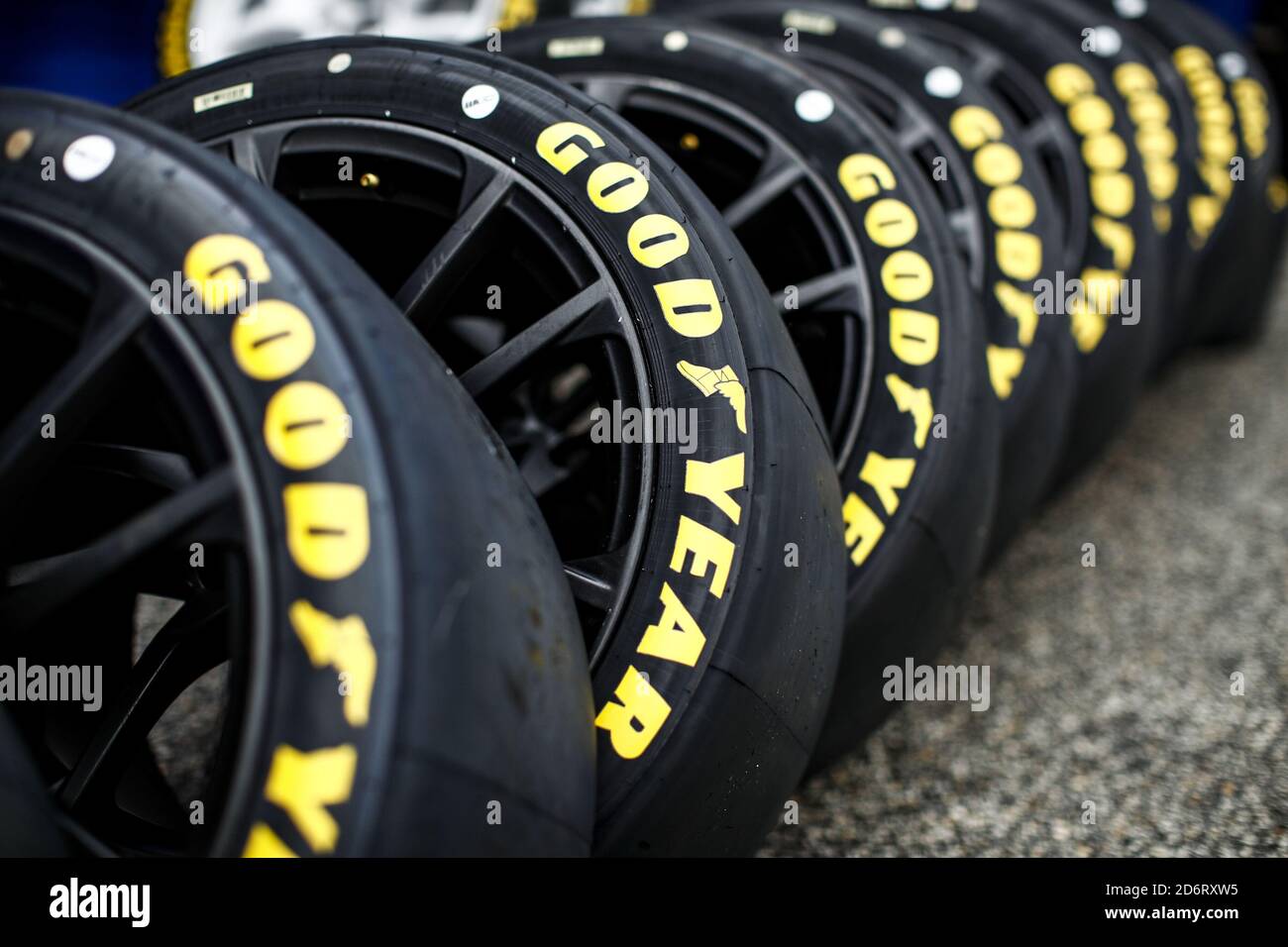 Good Year tire, pneu, lors de la course de Hongrie WTCR 2020 de la FIA, 4e manche de la coupe du monde de voiture de tourisme 2020 de la FIA, sur la Hungaroring, à partir d'octobre 16 t Banque D'Images