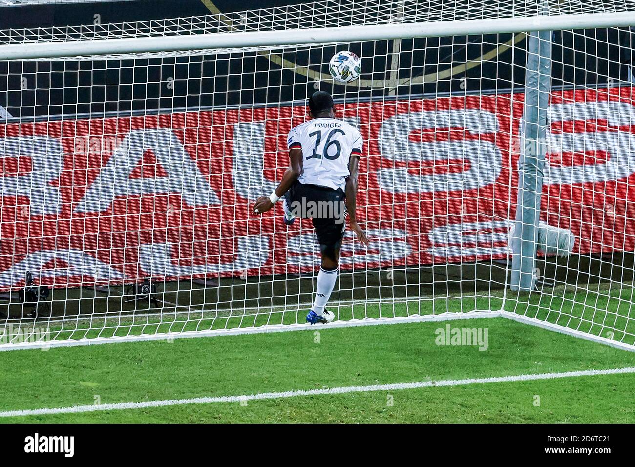 Antonio Ruediger (Allemagne) court avec le ballon, football Allemagne contre Sussisse Banque D'Images