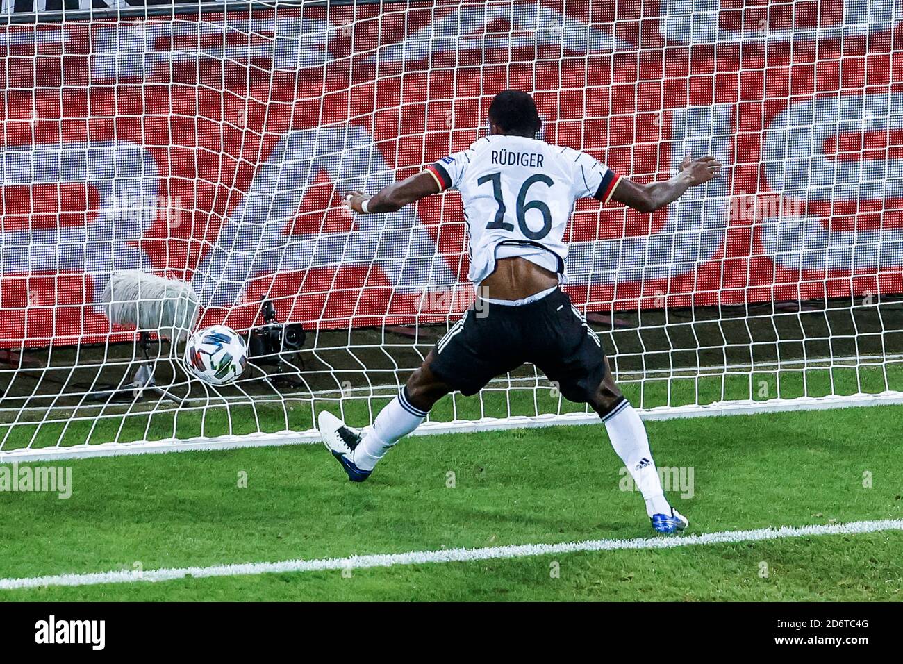 Antonio Ruediger (Allemagne) court avec le ballon, football Allemagne contre Sussisse Banque D'Images