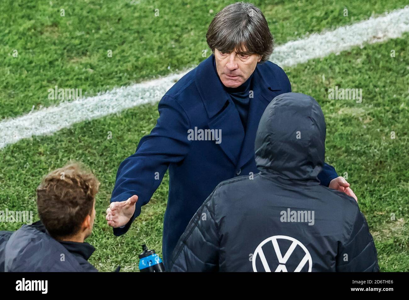 Entraîneur-chef Joachim Loew (Allemagne), football Allemagne contre Sussisse Banque D'Images